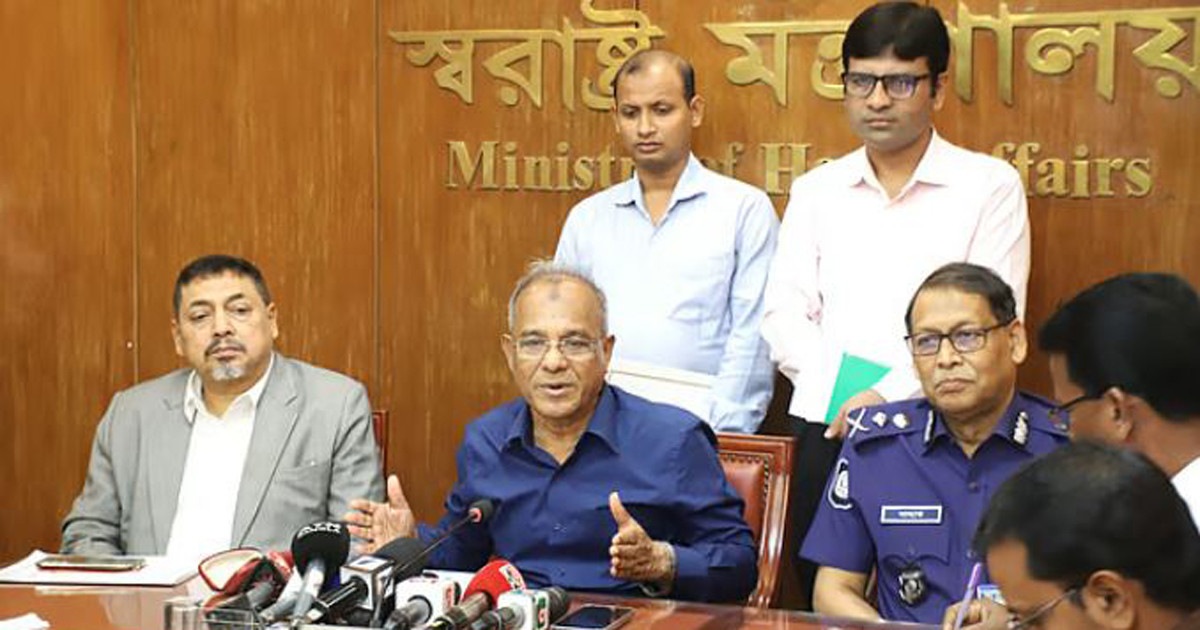 Tenure of Interim Government Nearing End: Home Affairs Adviser